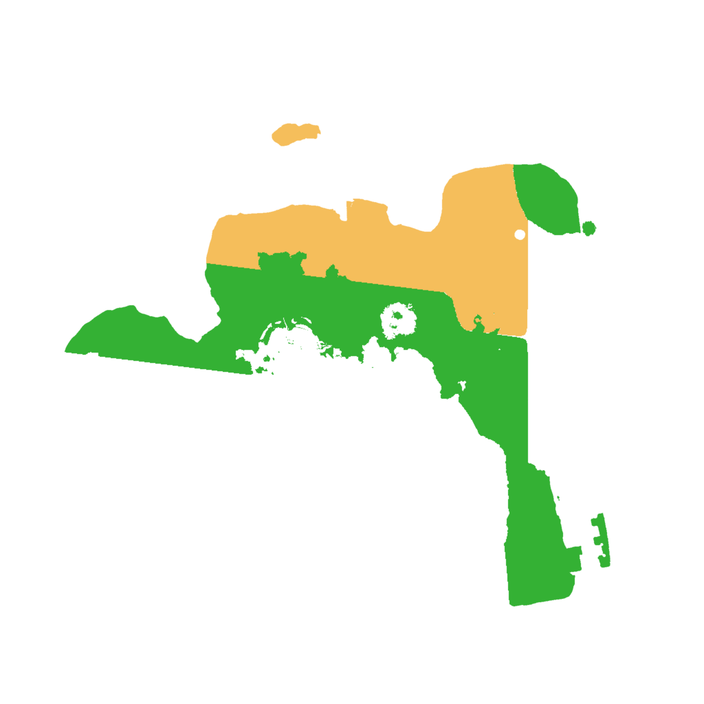 Biome Rust Map: Procedural Map, Size: 2000, Seed: 200868