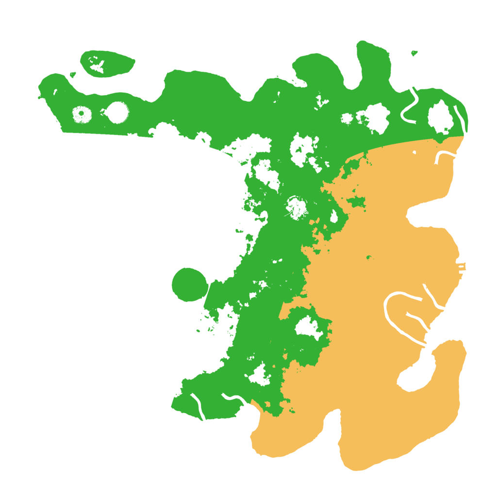 Biome Rust Map: Procedural Map, Size: 4050, Seed: 1077950854