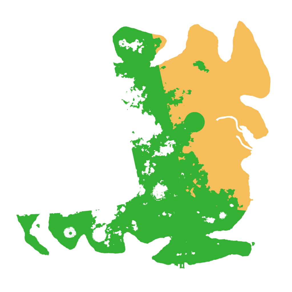 Biome Rust Map: Procedural Map, Size: 3850, Seed: 457841515