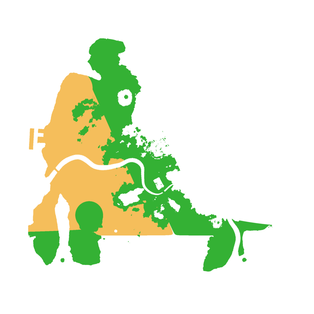 Biome Rust Map: Procedural Map, Size: 3000, Seed: 1040954309