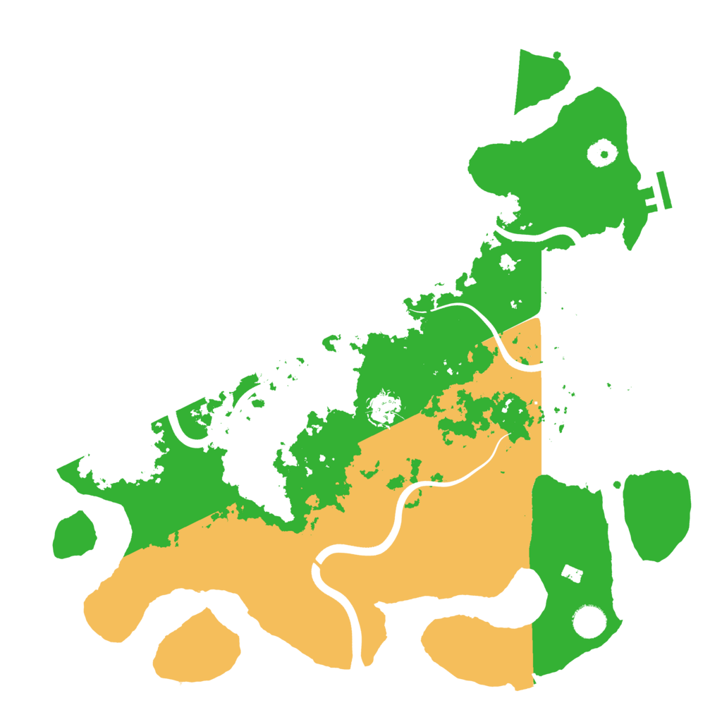 Biome Rust Map: Procedural Map, Size: 3850, Seed: 1183243763