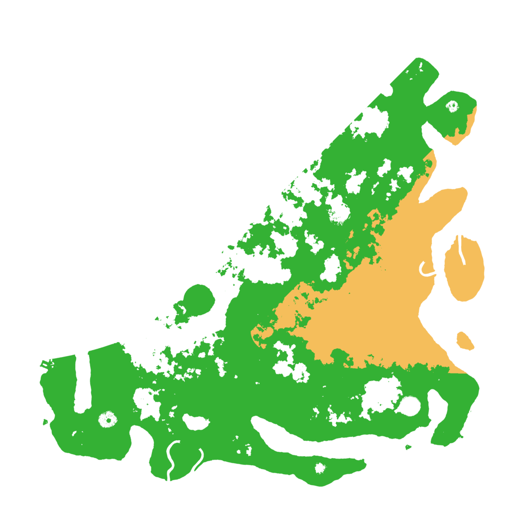 Biome Rust Map: Procedural Map, Size: 4500, Seed: 4793727
