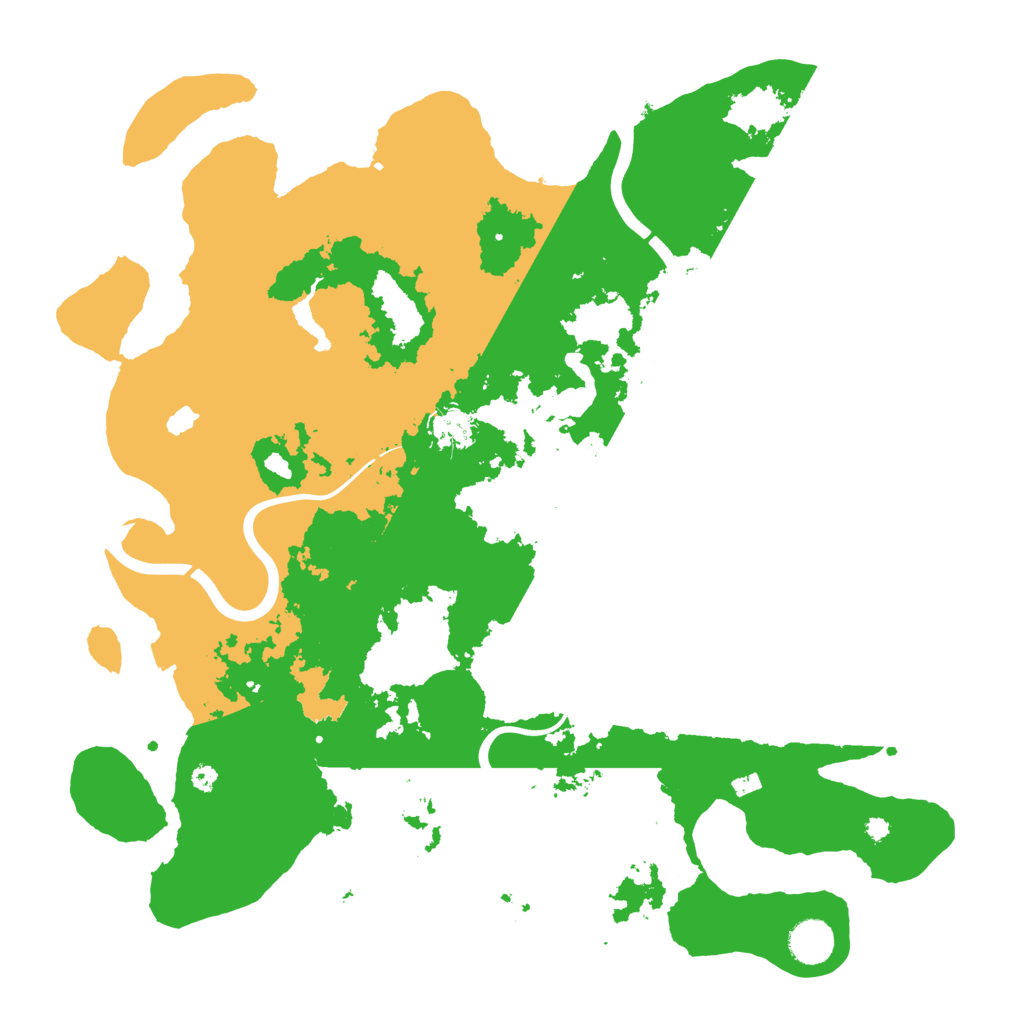 Biome Rust Map: Procedural Map, Size: 4000, Seed: 519821453