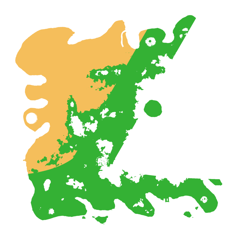 Biome Rust Map: Procedural Map, Size: 3850, Seed: 122332323