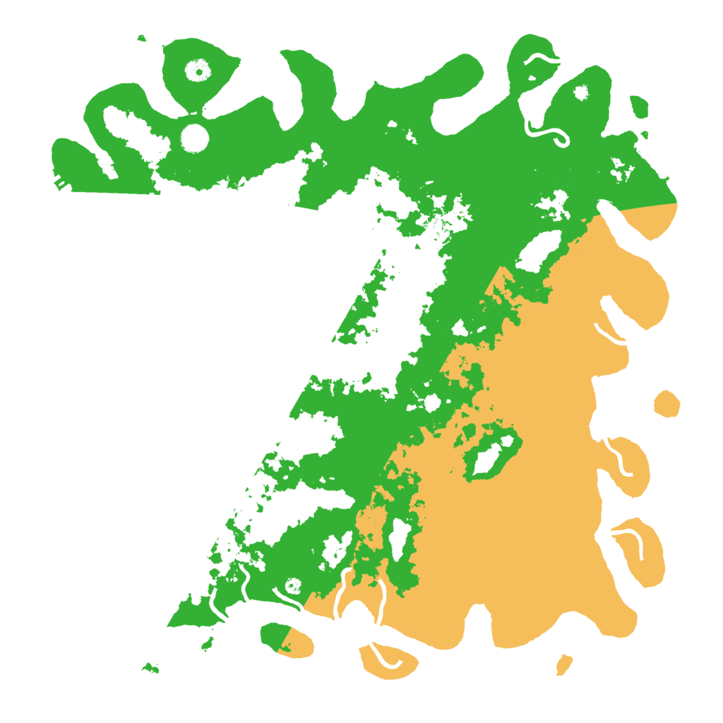 Biome Rust Map: Procedural Map, Size: 4500, Seed: 985654