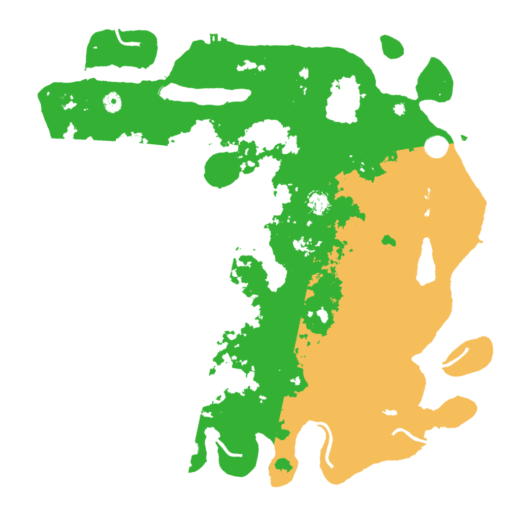 Biome Rust Map: Procedural Map, Size: 4050, Seed: 1298503283