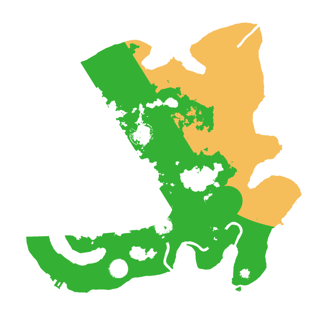 Biome Rust Map: Procedural Map, Size: 3000, Seed: 1972550770