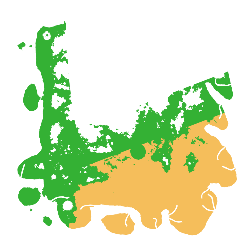 Biome Rust Map: Procedural Map, Size: 4500, Seed: 88932442