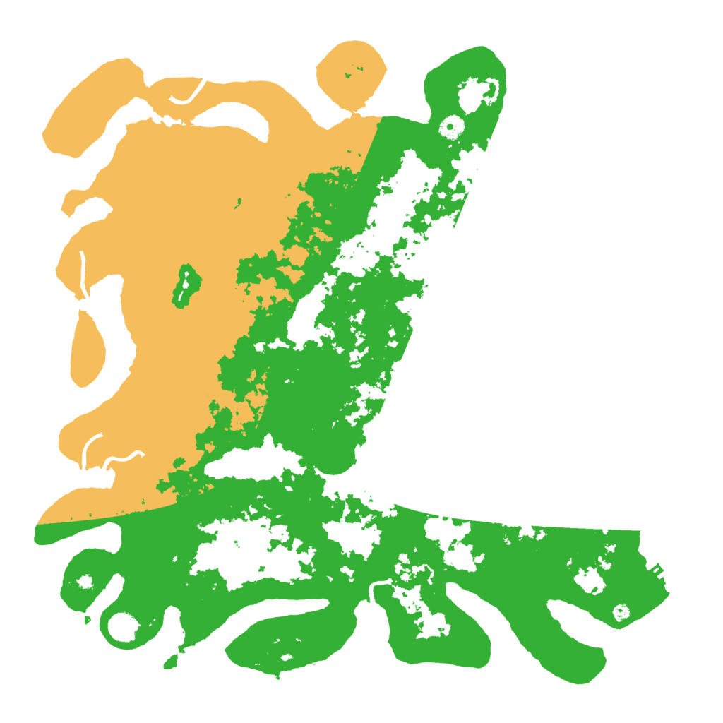 Biome Rust Map: Procedural Map, Size: 4500, Seed: 397631727