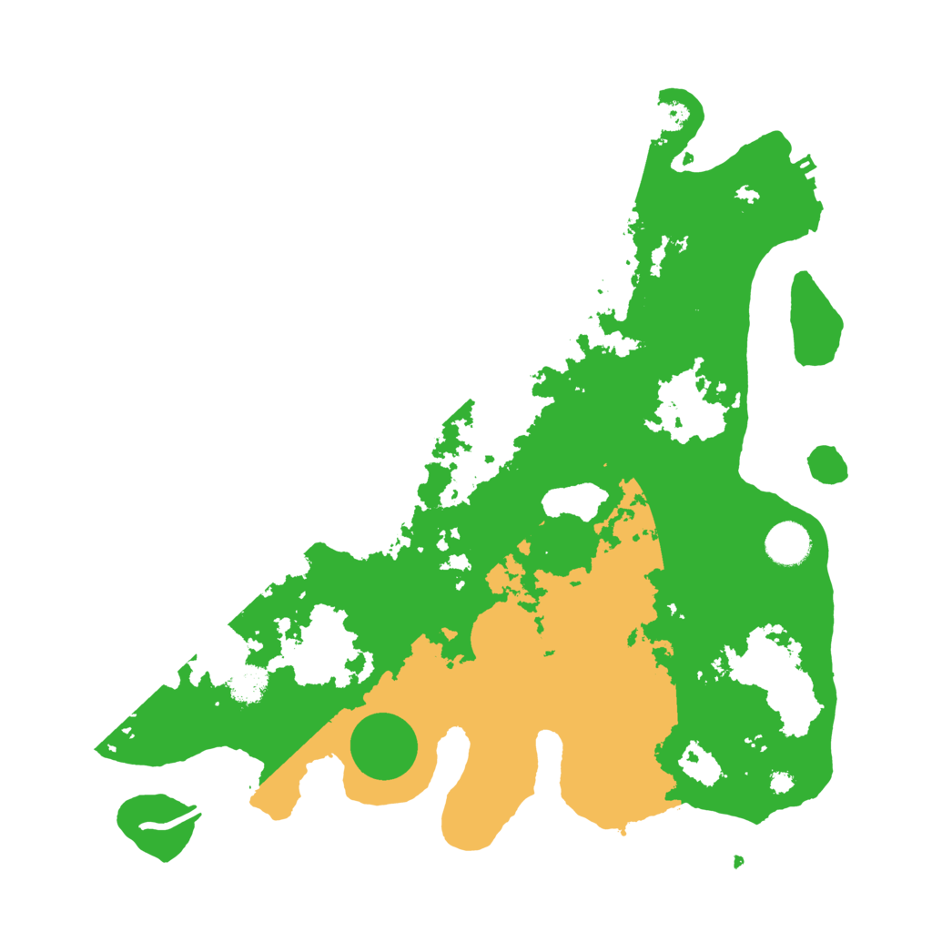Biome Rust Map: Procedural Map, Size: 3700, Seed: 1776575320