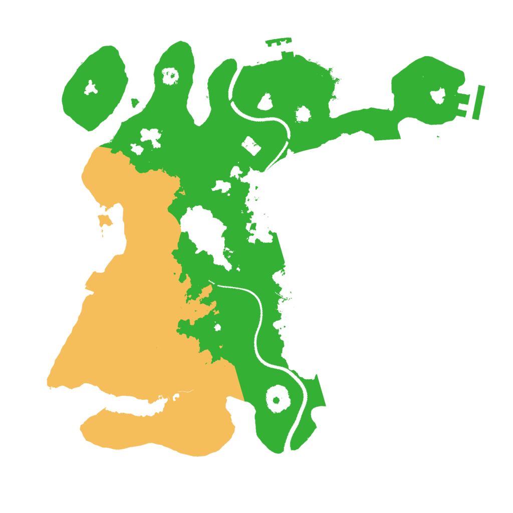Biome Rust Map: Procedural Map, Size: 3000, Seed: 679801608