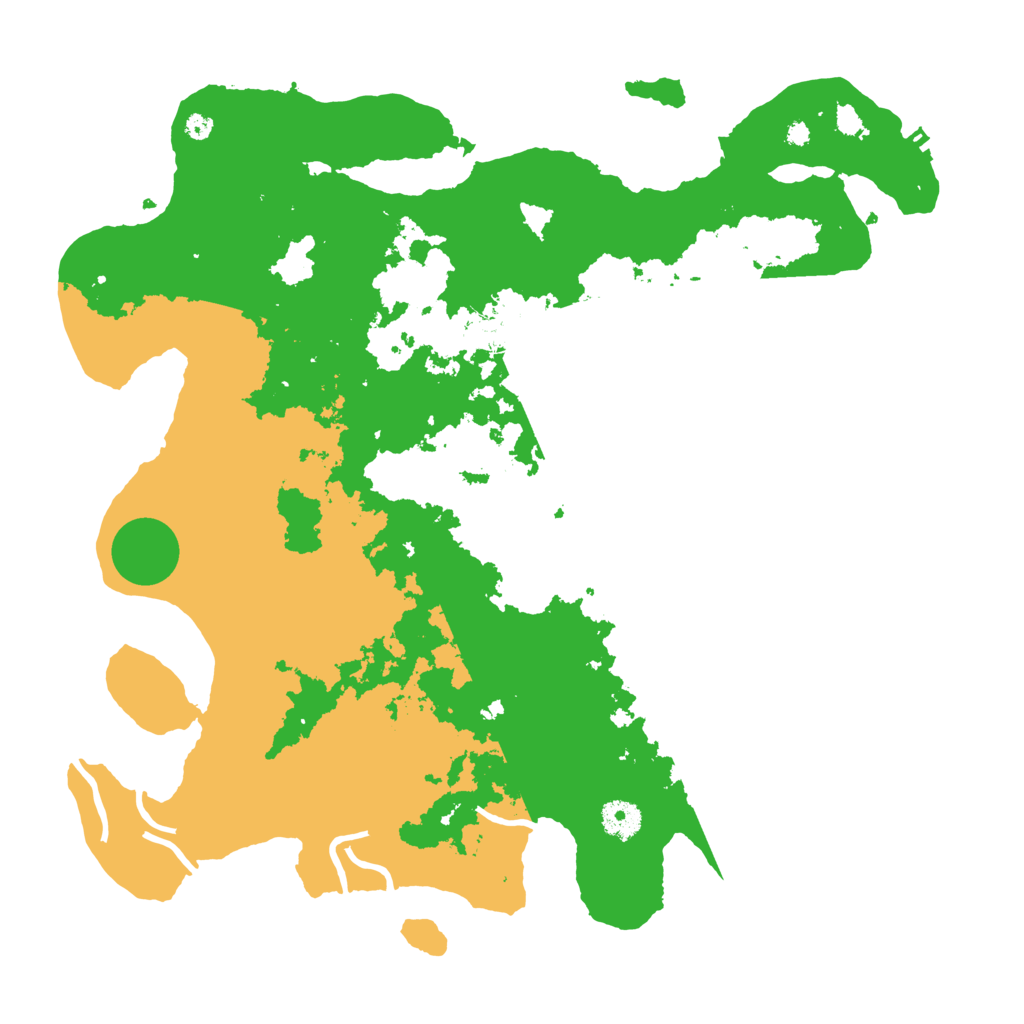 Biome Rust Map: Procedural Map, Size: 4000, Seed: 138297191