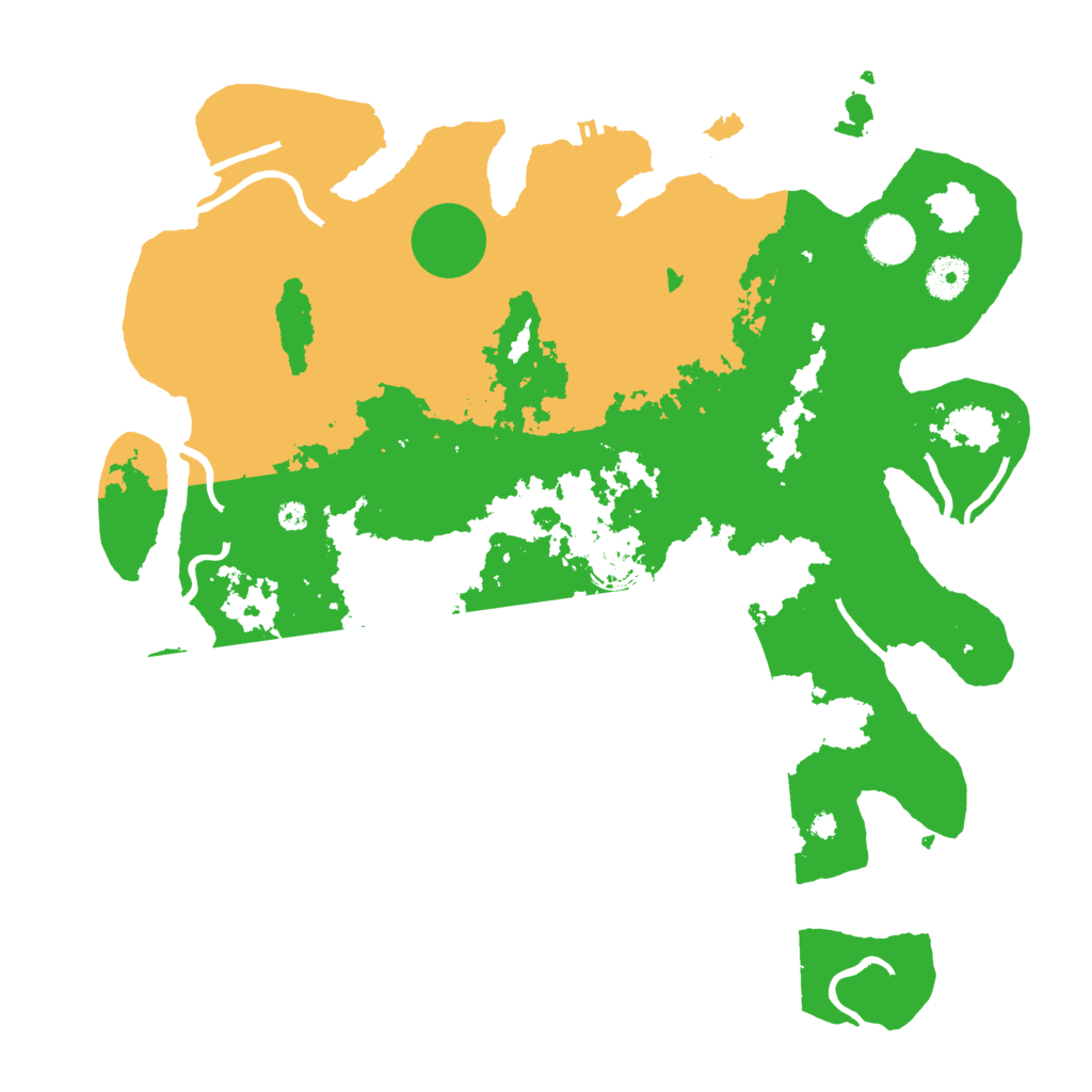 Biome Rust Map: Procedural Map, Size: 3850, Seed: 2123245644