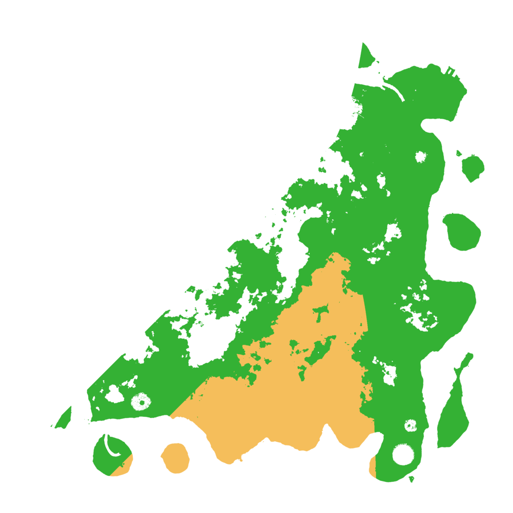 Biome Rust Map: Procedural Map, Size: 4250, Seed: 182248