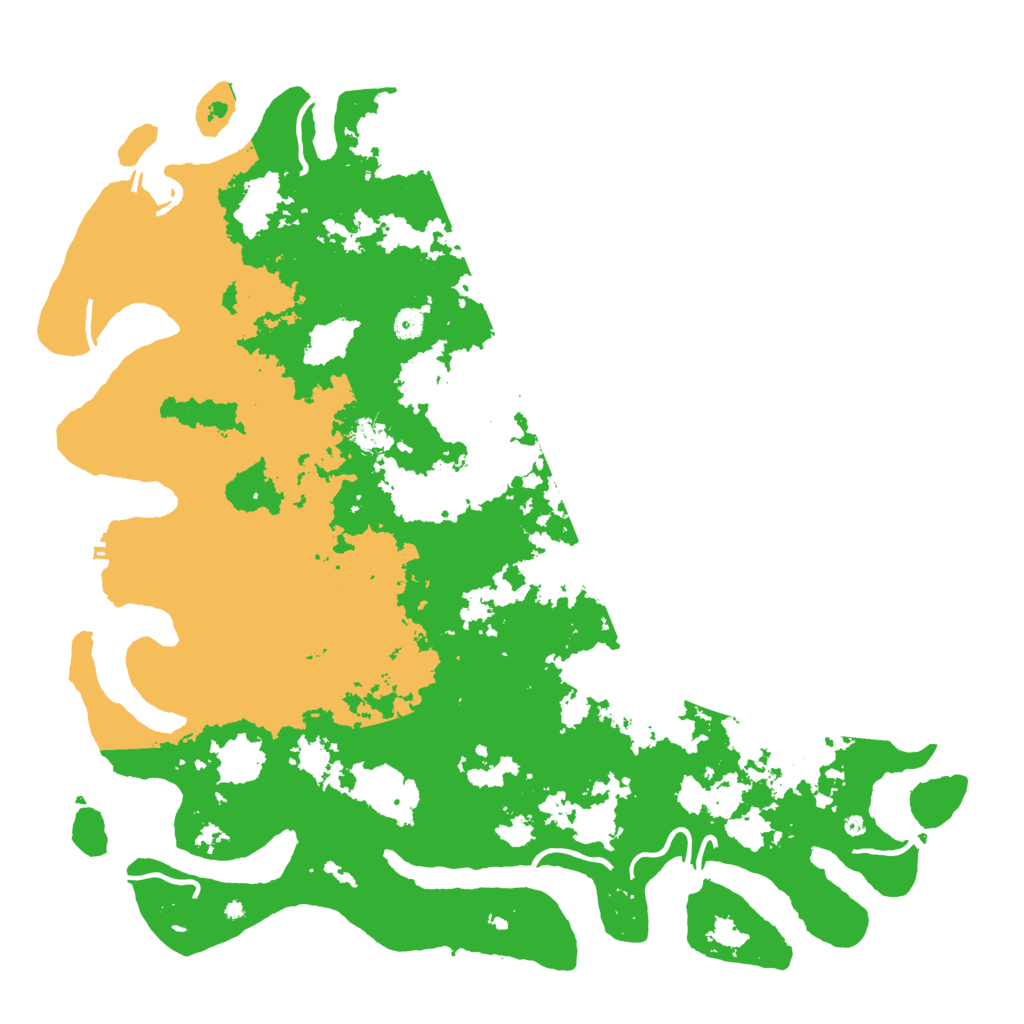 Biome Rust Map: Procedural Map, Size: 5000, Seed: 1531781049