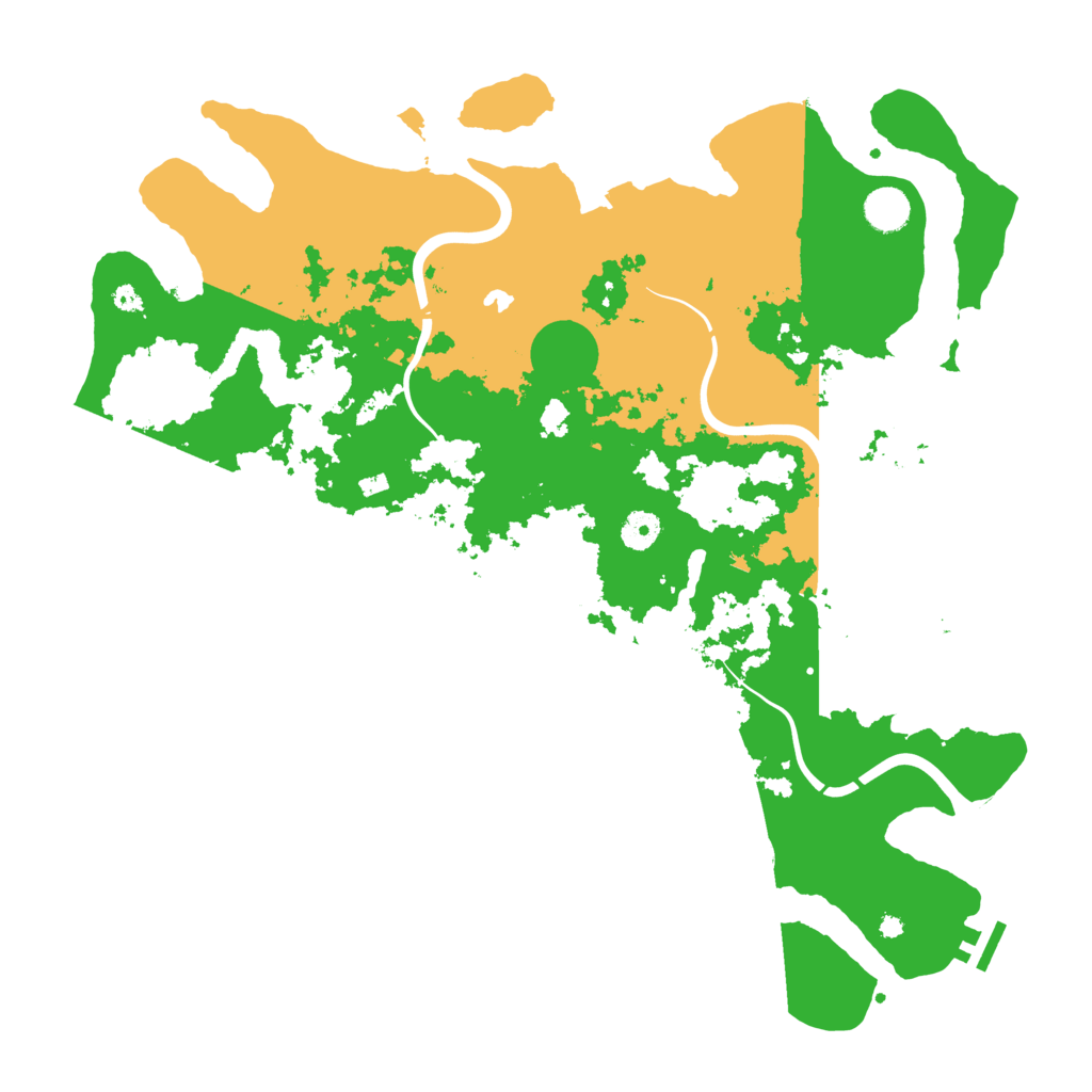 Biome Rust Map: Procedural Map, Size: 4250, Seed: 453277