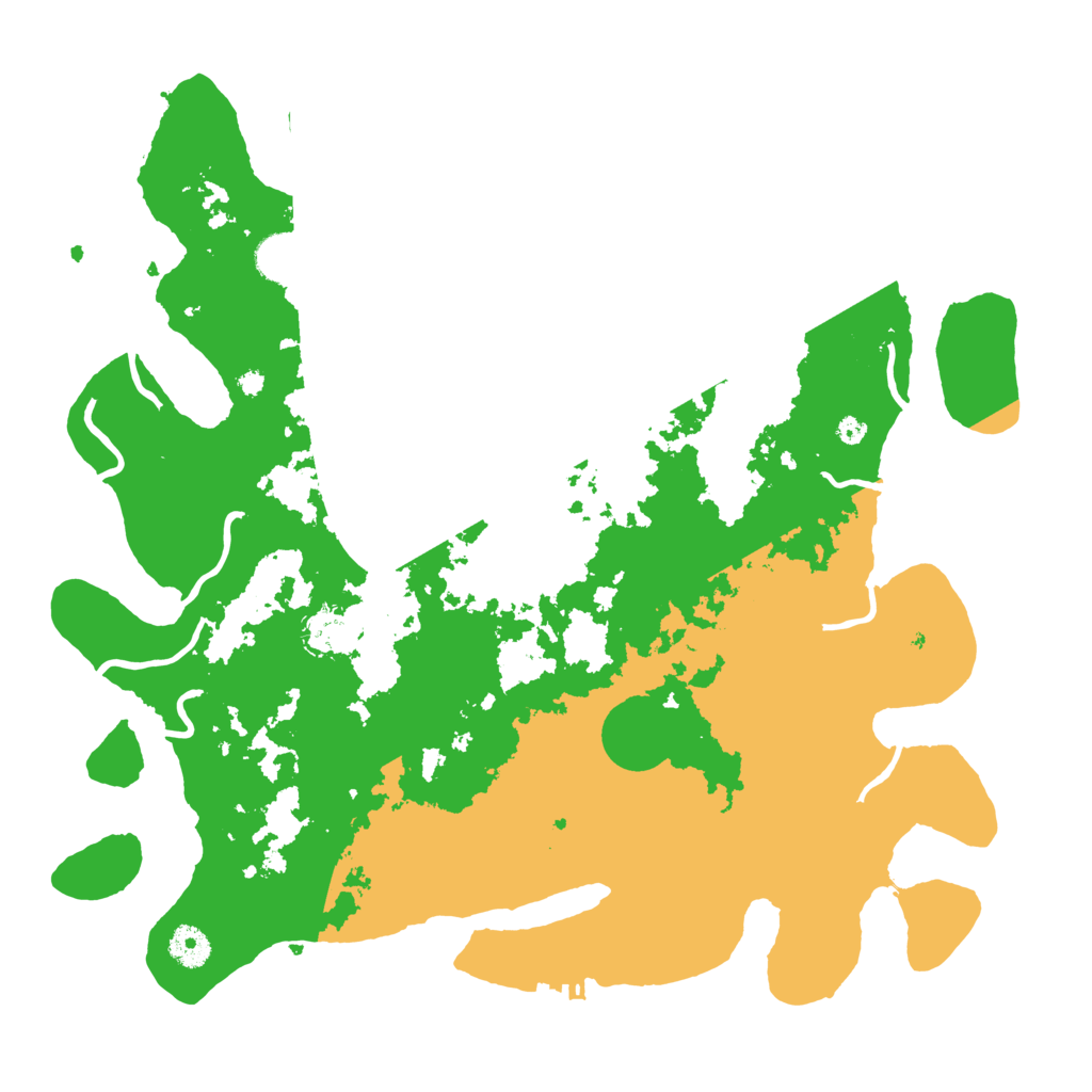 Biome Rust Map: Procedural Map, Size: 4000, Seed: 2667