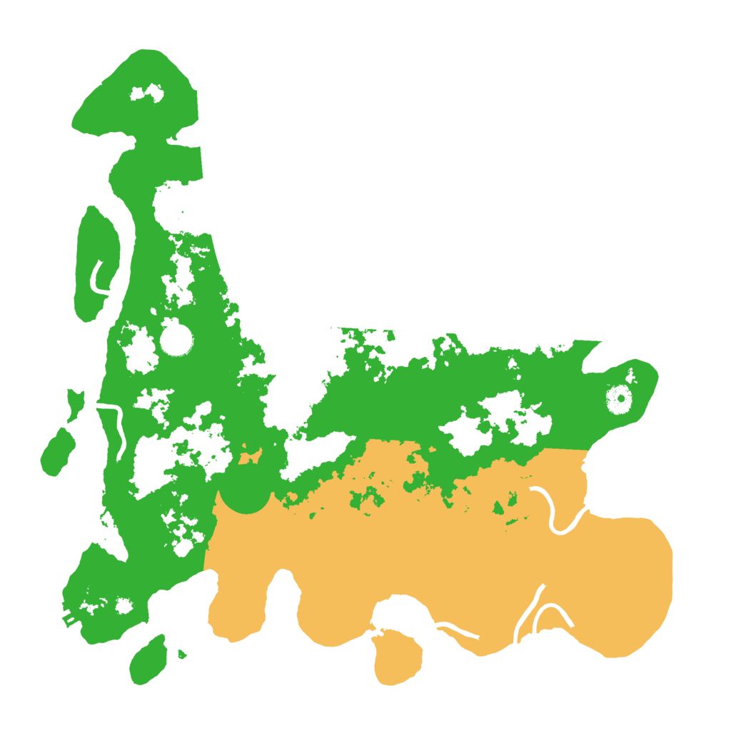 Biome Rust Map: Procedural Map, Size: 3950, Seed: 1958977267