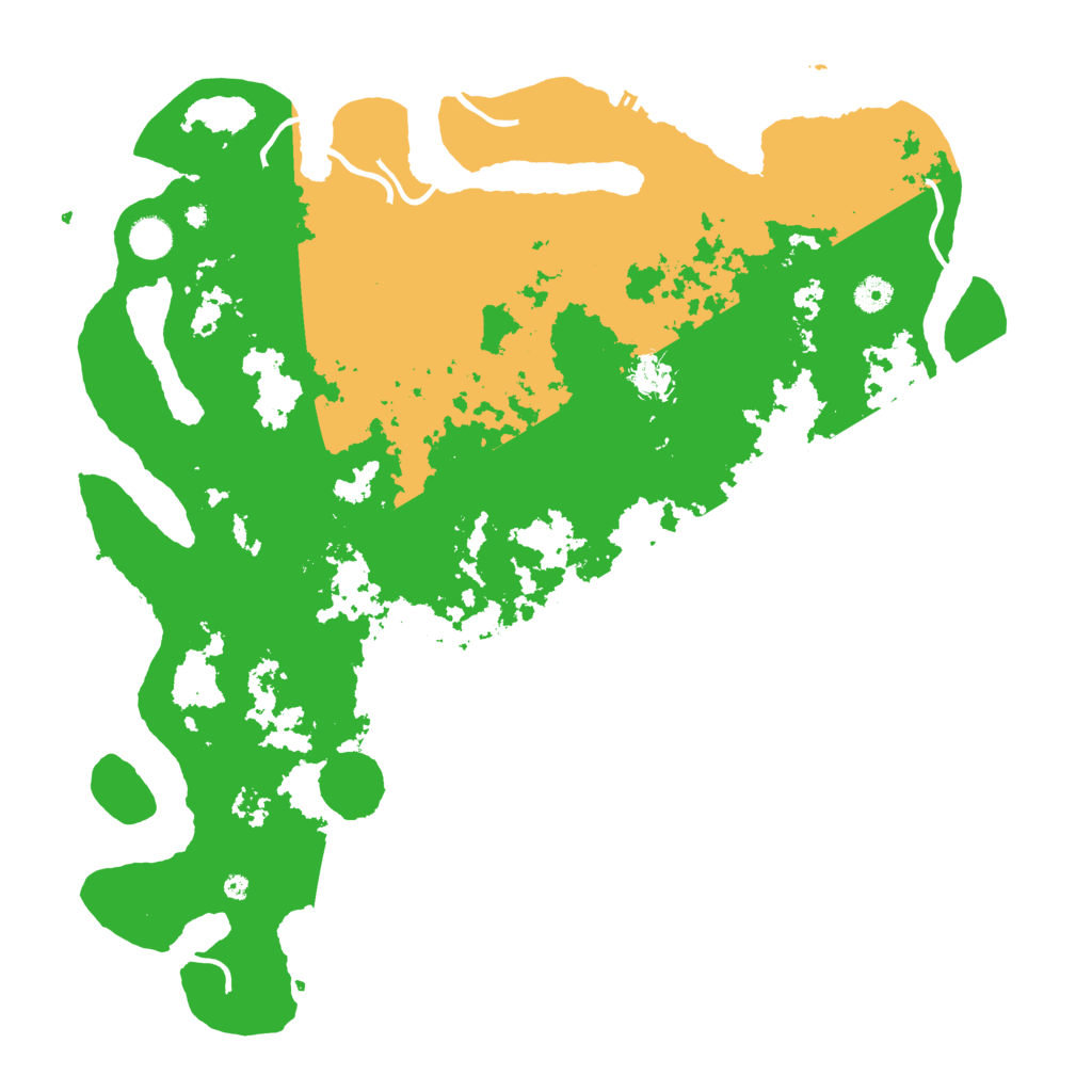 Biome Rust Map: Procedural Map, Size: 4500, Seed: 4579824