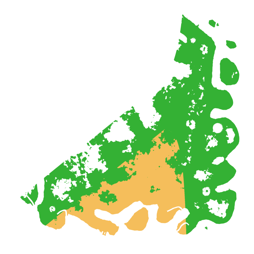 Biome Rust Map: Procedural Map, Size: 4500, Seed: 965631