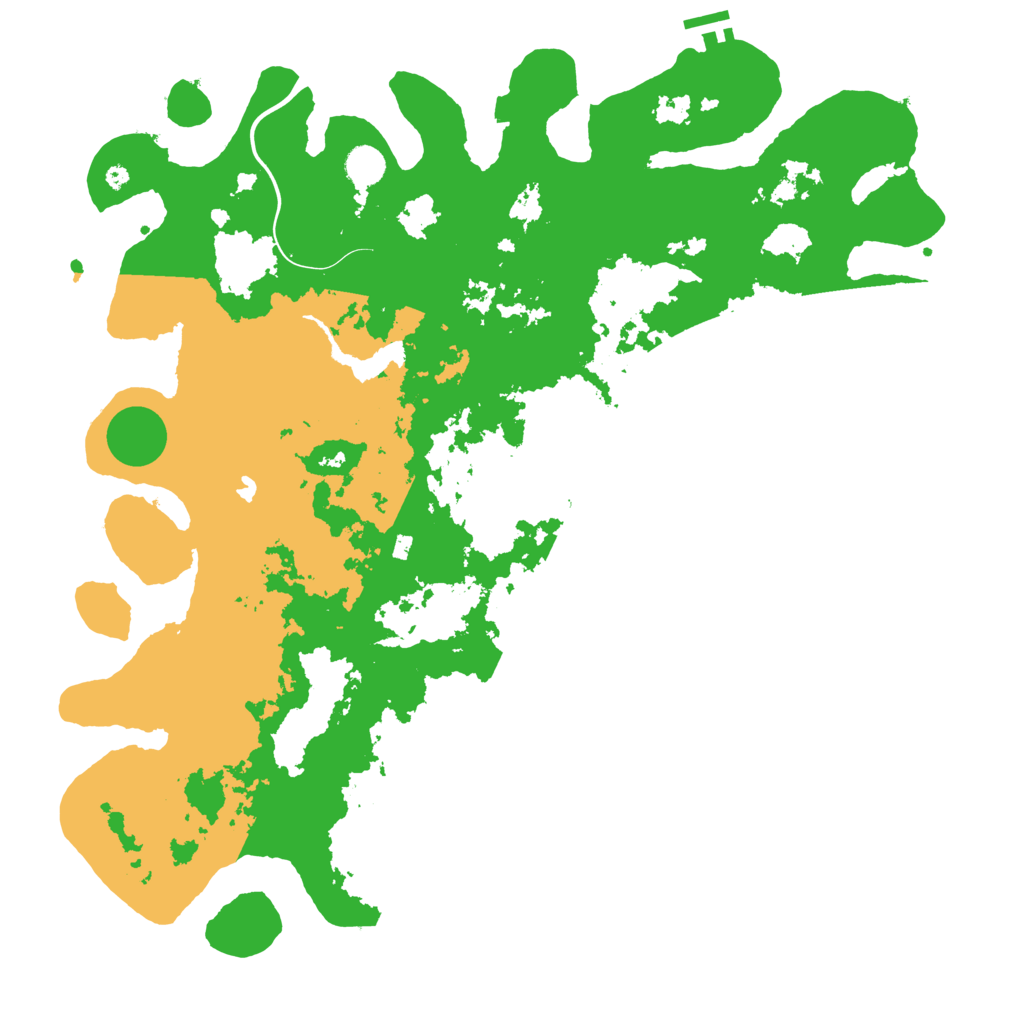 Biome Rust Map: Procedural Map, Size: 4500, Seed: 14052022