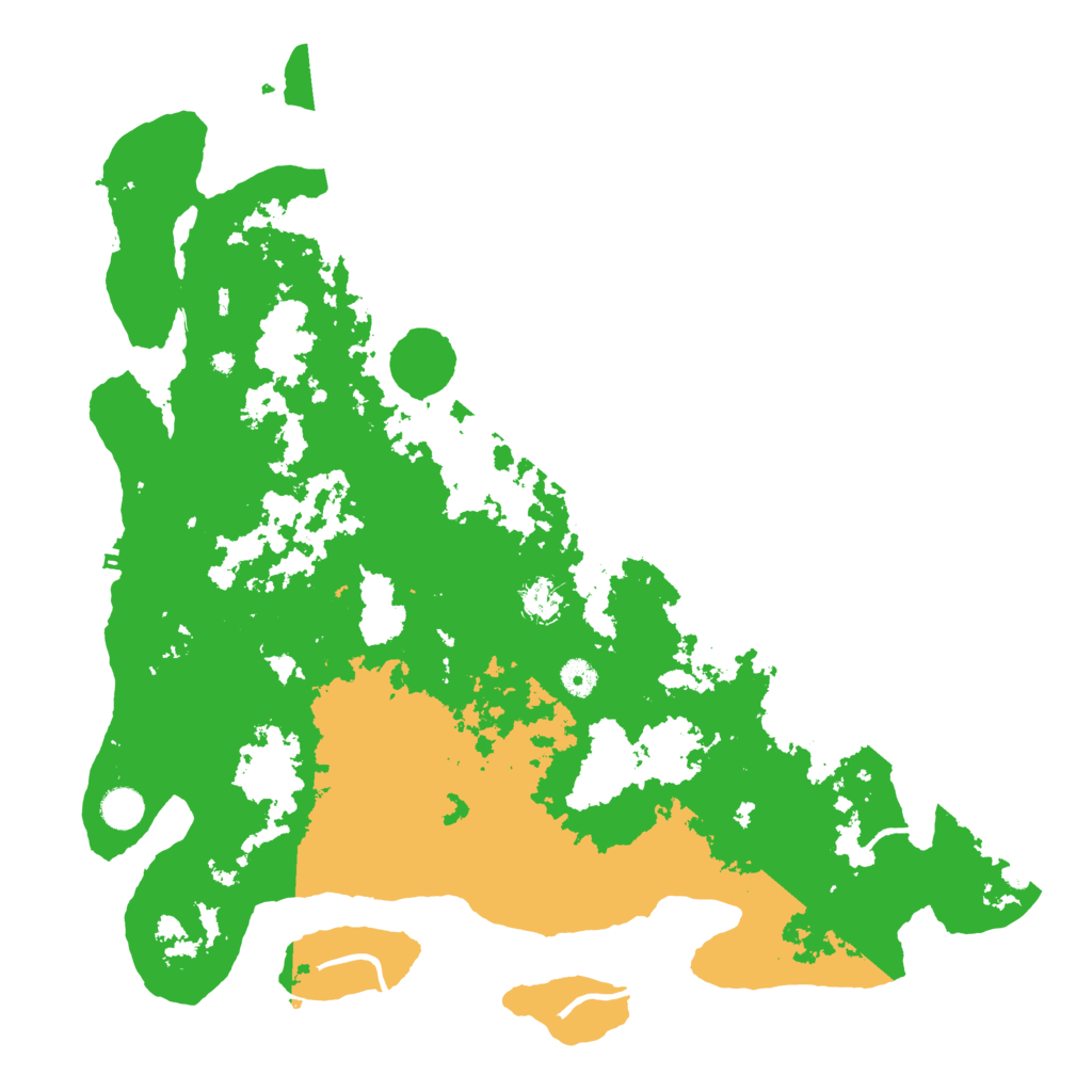 Biome Rust Map: Procedural Map, Size: 4500, Seed: 4767791