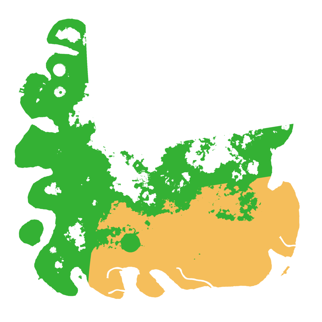 Biome Rust Map: Procedural Map, Size: 4500, Seed: 3614111
