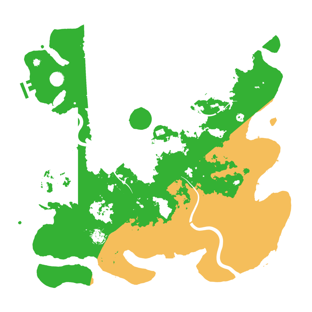 Biome Rust Map: Procedural Map, Size: 3850, Seed: 461933720