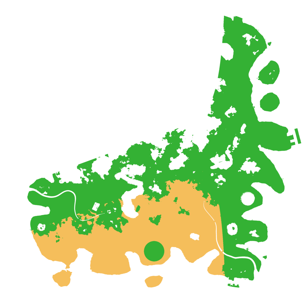 Biome Rust Map: Procedural Map, Size: 4000, Seed: 226627342