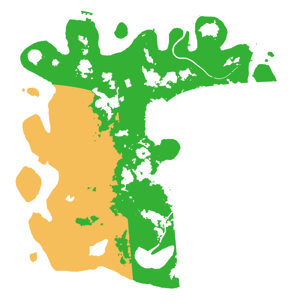 Biome Rust Map: Procedural Map, Size: 4000, Seed: 851977320
