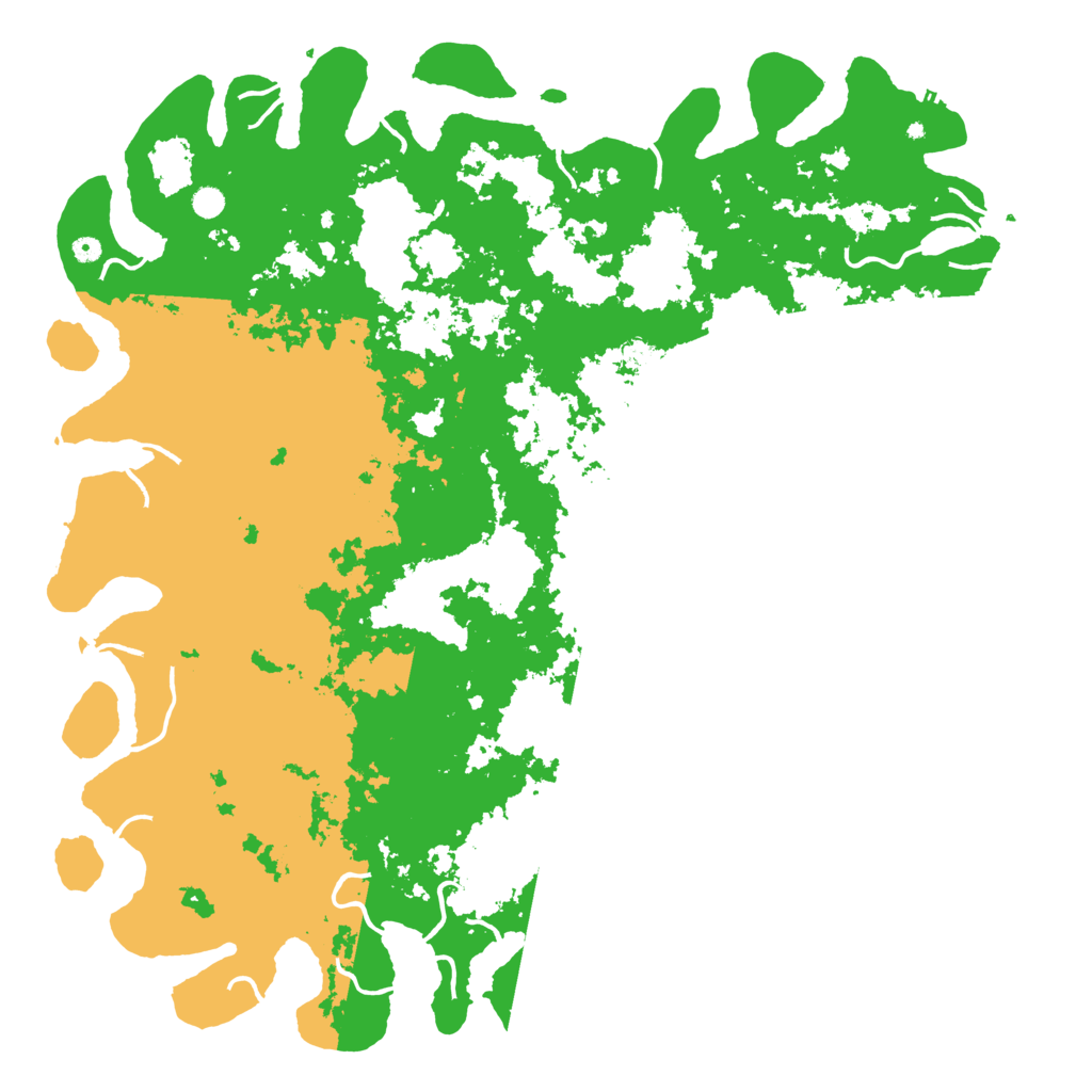 Biome Rust Map: Procedural Map, Size: 6000, Seed: 1787021010