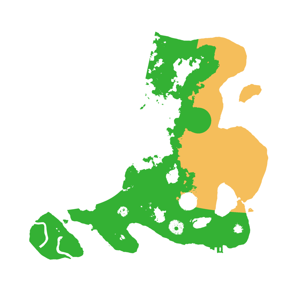 Biome Rust Map: Procedural Map, Size: 3000, Seed: 300059
