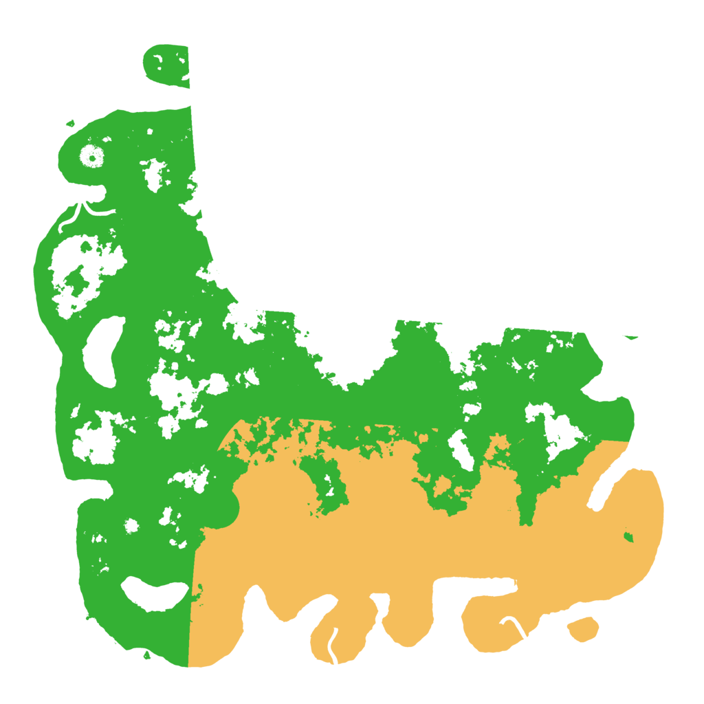 Biome Rust Map: Procedural Map, Size: 4500, Seed: 12131