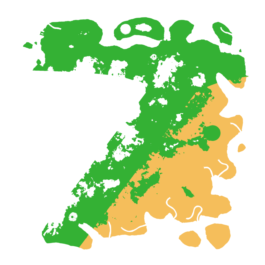 Biome Rust Map: Procedural Map, Size: 4500, Seed: 756690