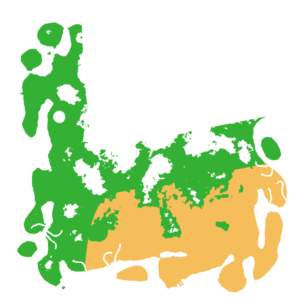 Biome Rust Map: Procedural Map, Size: 4500, Seed: 4230006