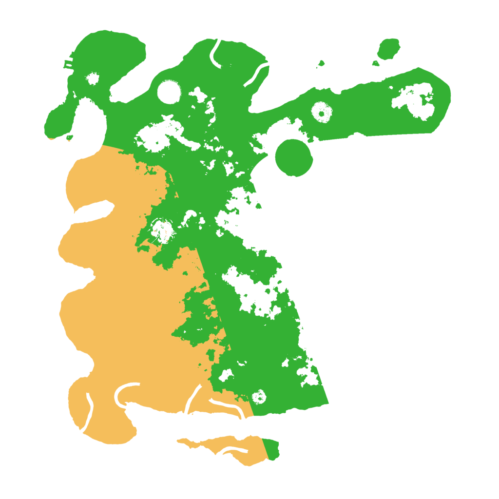 Biome Rust Map: Procedural Map, Size: 3700, Seed: 702855914