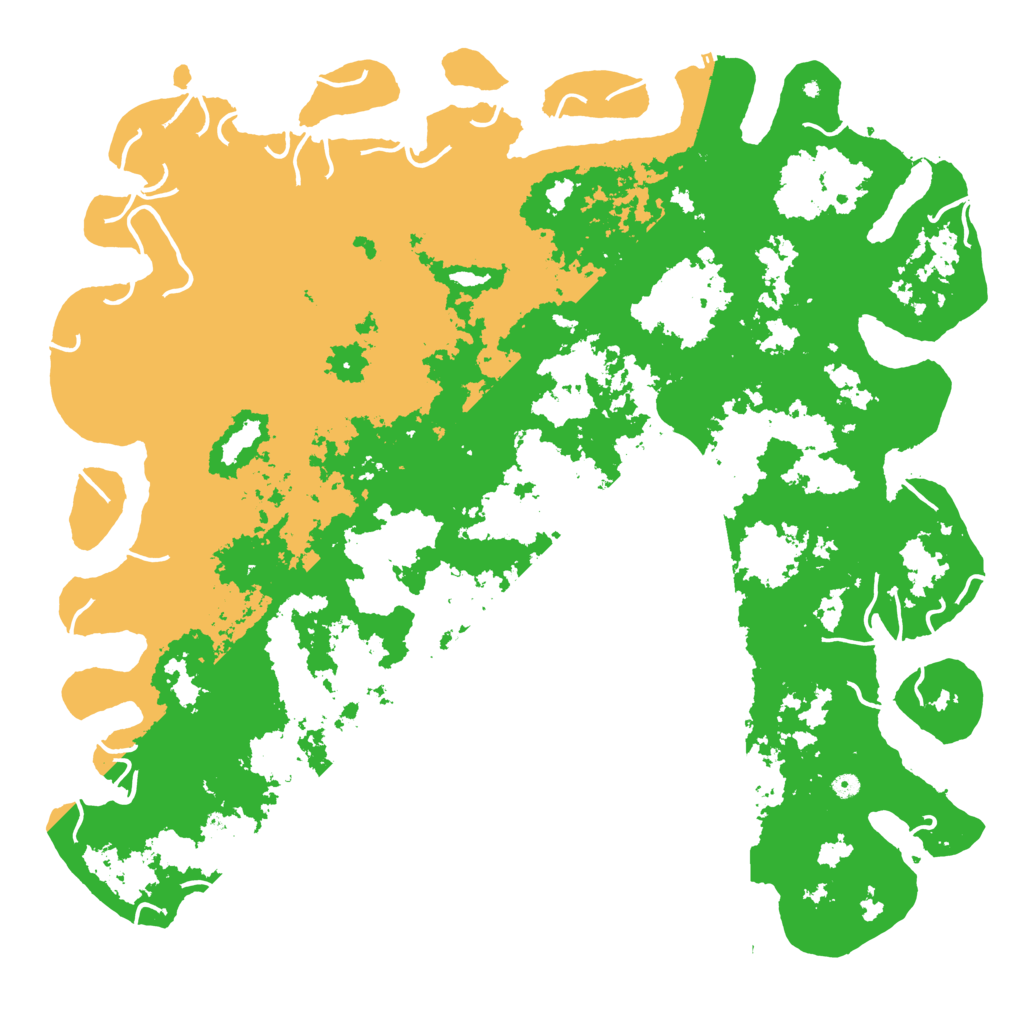 Biome Rust Map: Procedural Map, Size: 6000, Seed: 270941973