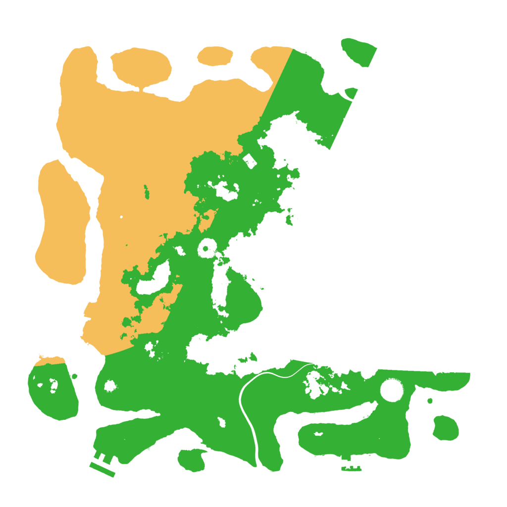 Biome Rust Map: Procedural Map, Size: 3850, Seed: 1098696117