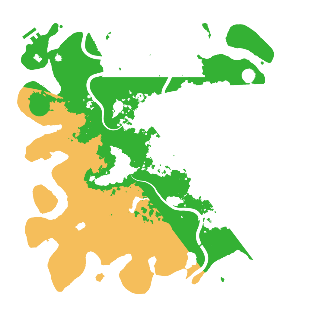 Biome Rust Map: Procedural Map, Size: 4000, Seed: 883080