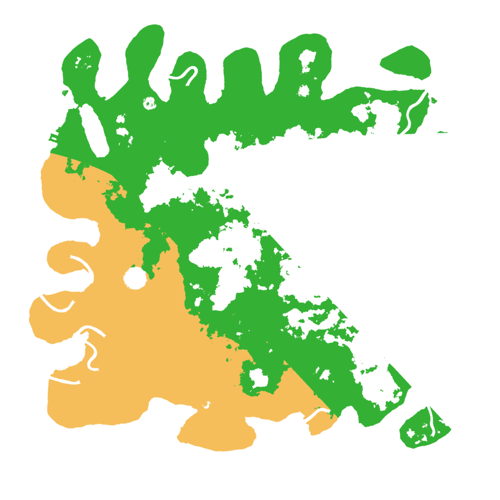 Biome Rust Map: Procedural Map, Size: 4000, Seed: 805469