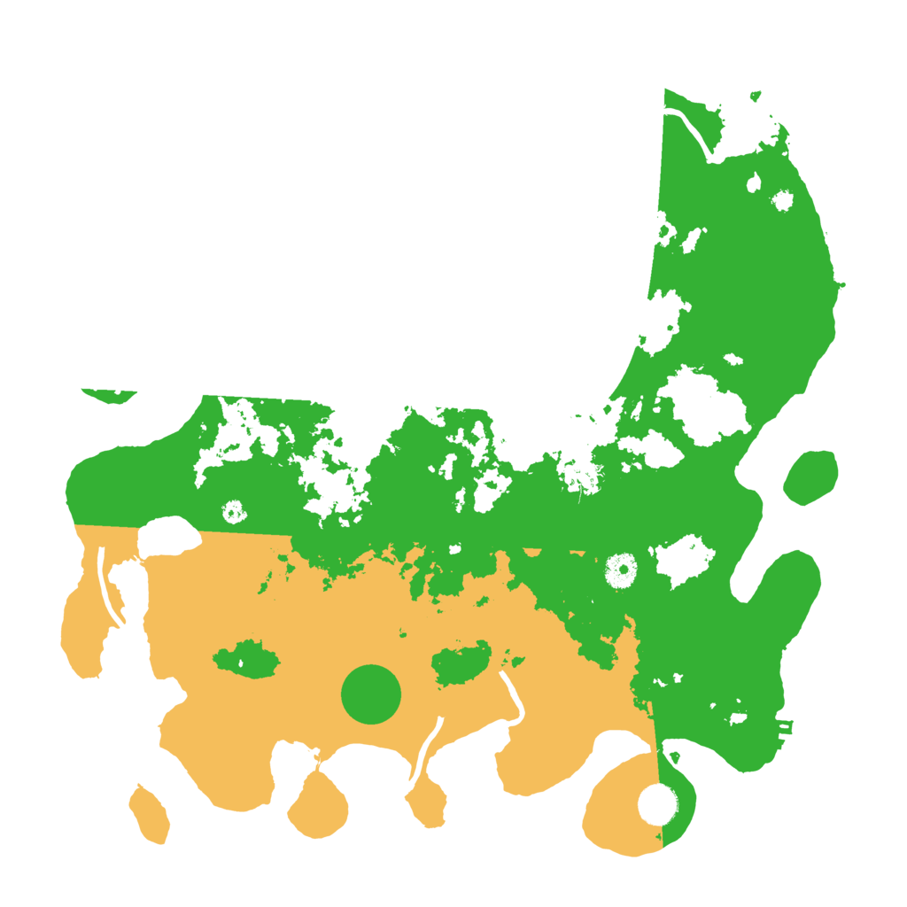 Biome Rust Map: Procedural Map, Size: 4000, Seed: 577204