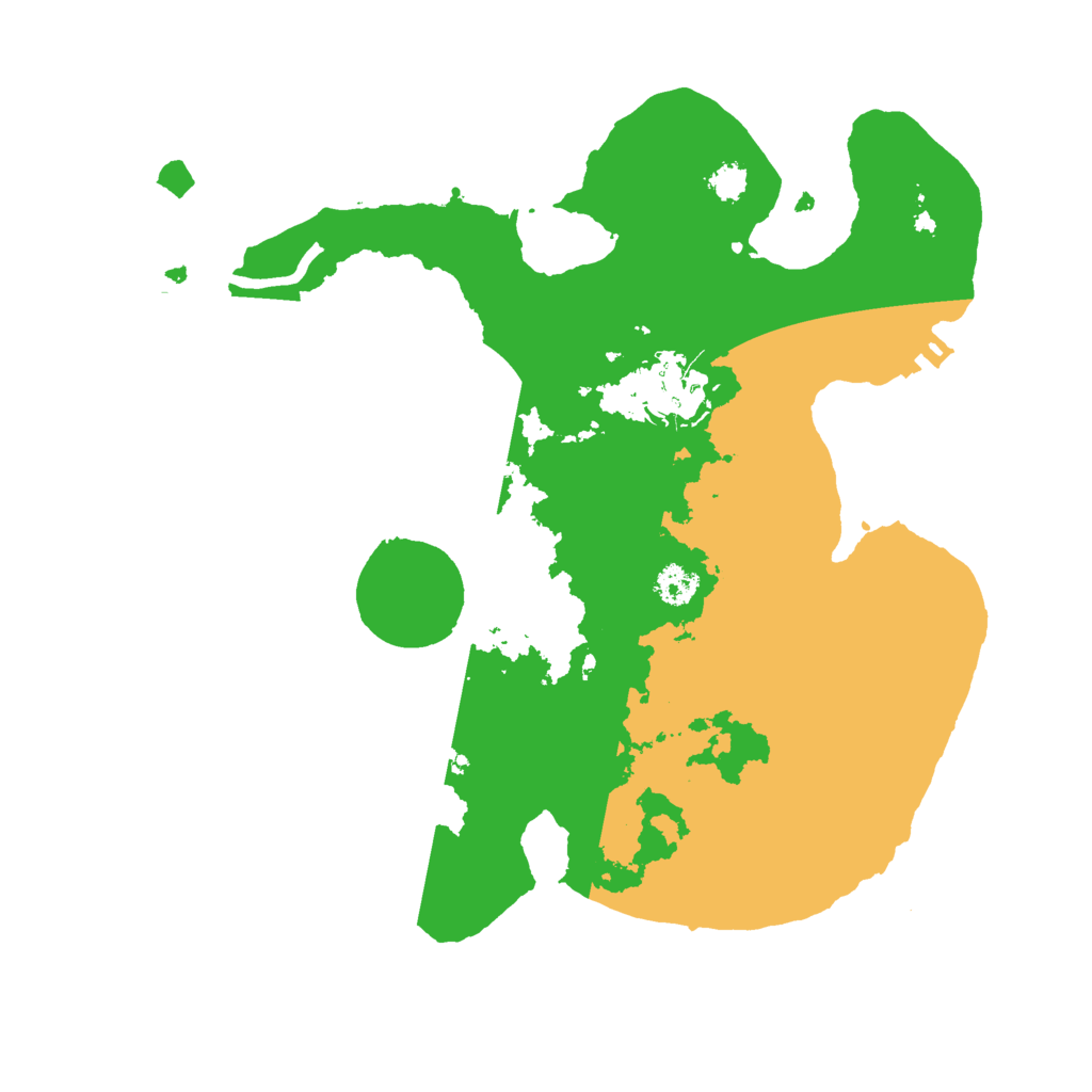 Biome Rust Map: Procedural Map, Size: 2700, Seed: 1245629084