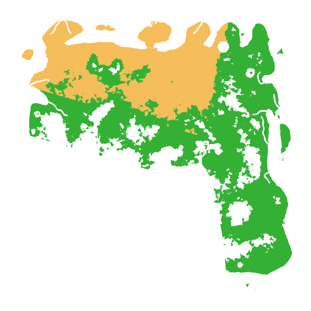 Biome Rust Map: Procedural Map, Size: 5002, Seed: 2147483647