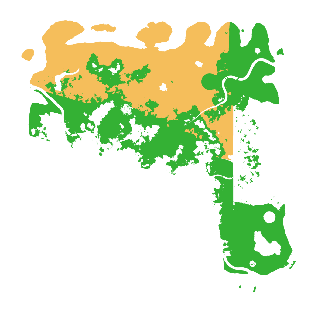 Biome Rust Map: Procedural Map, Size: 5002, Seed: 2147483647