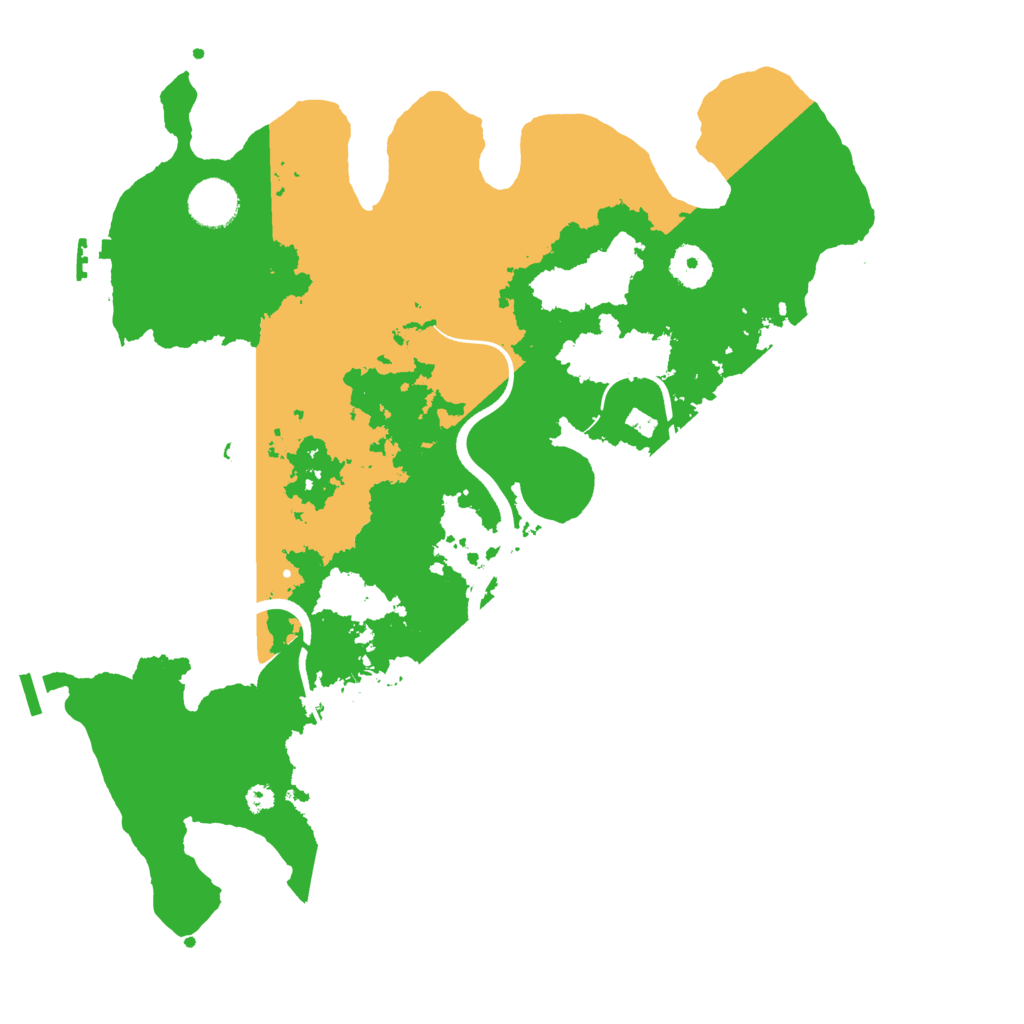 Biome Rust Map: Procedural Map, Size: 3655, Seed: 20