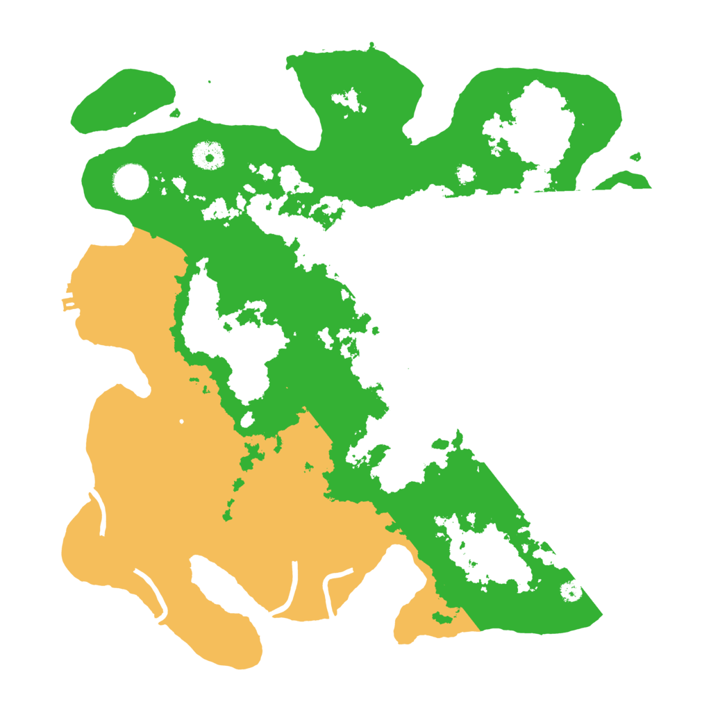 Biome Rust Map: Procedural Map, Size: 3500, Seed: 766364782