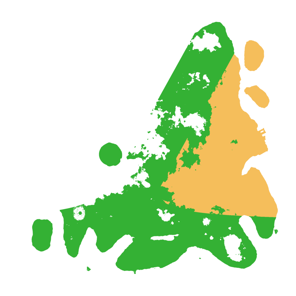 Biome Rust Map: Procedural Map, Size: 3500, Seed: 745994108