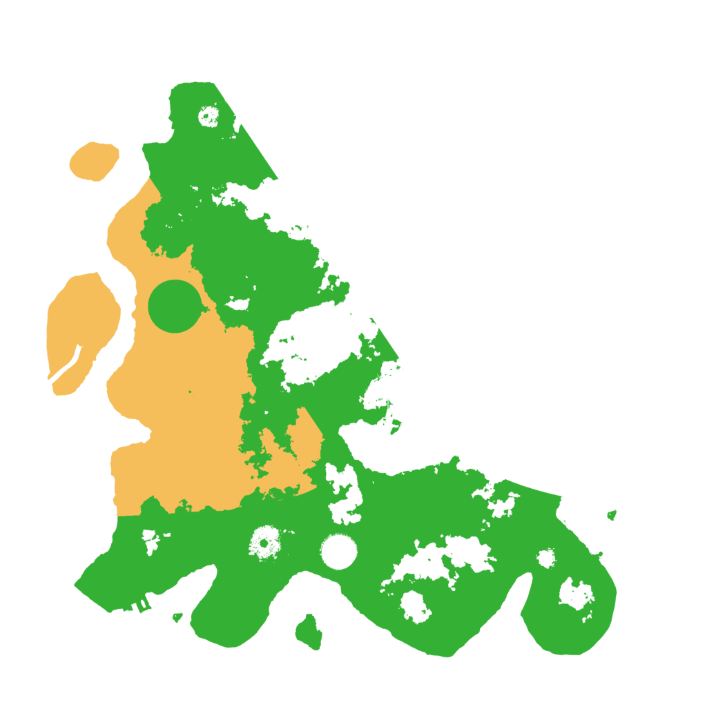 Biome Rust Map: Procedural Map, Size: 3500, Seed: 290506018