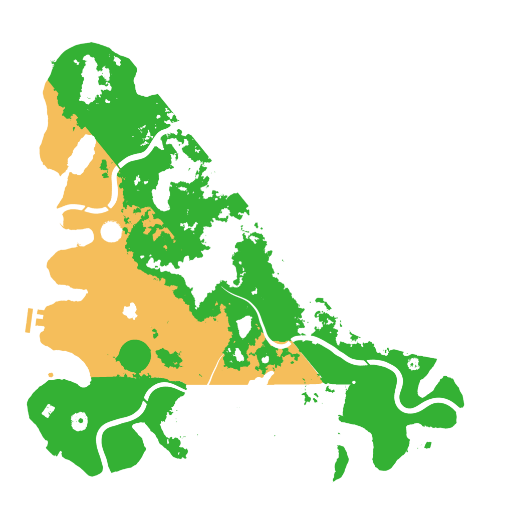 Biome Rust Map: Procedural Map, Size: 4250, Seed: 1583540327