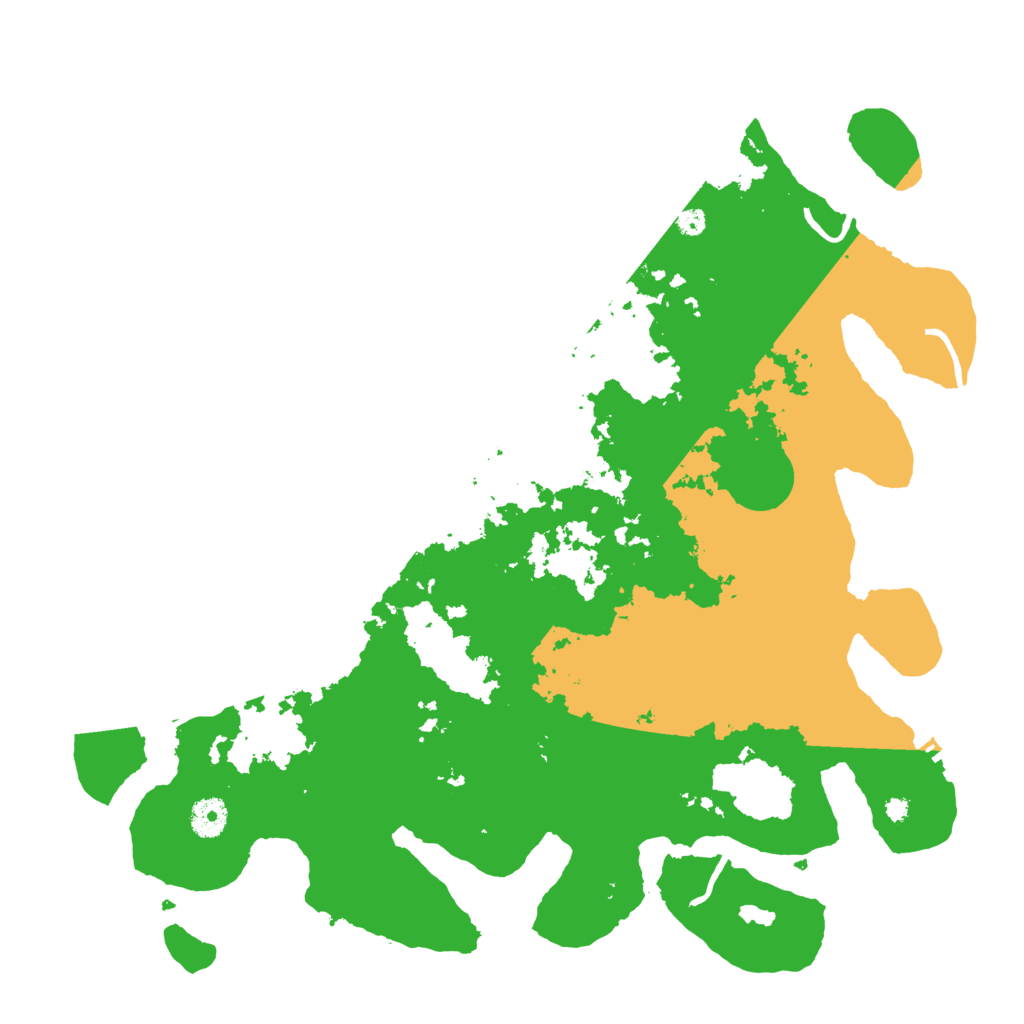 Biome Rust Map: Procedural Map, Size: 4000, Seed: 1286719419